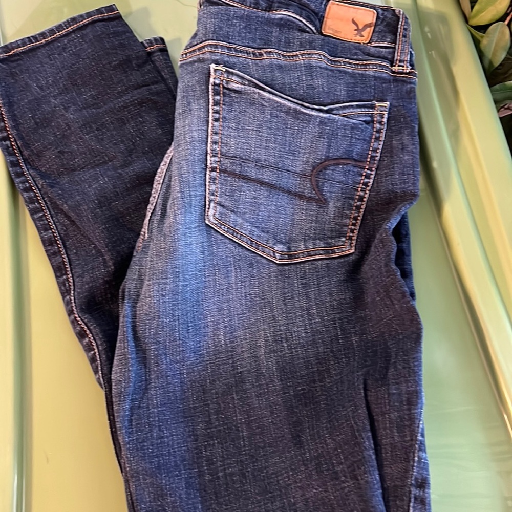 American Eagle jeans super-stretch SZ12 L